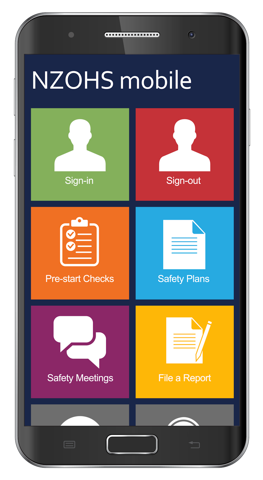 NZOHS Mobile App Forms Interface